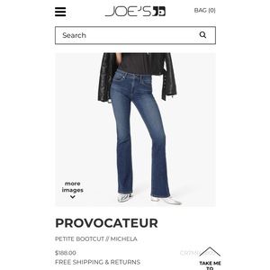 Joe’s Jeans-Petite Bootcut Fit